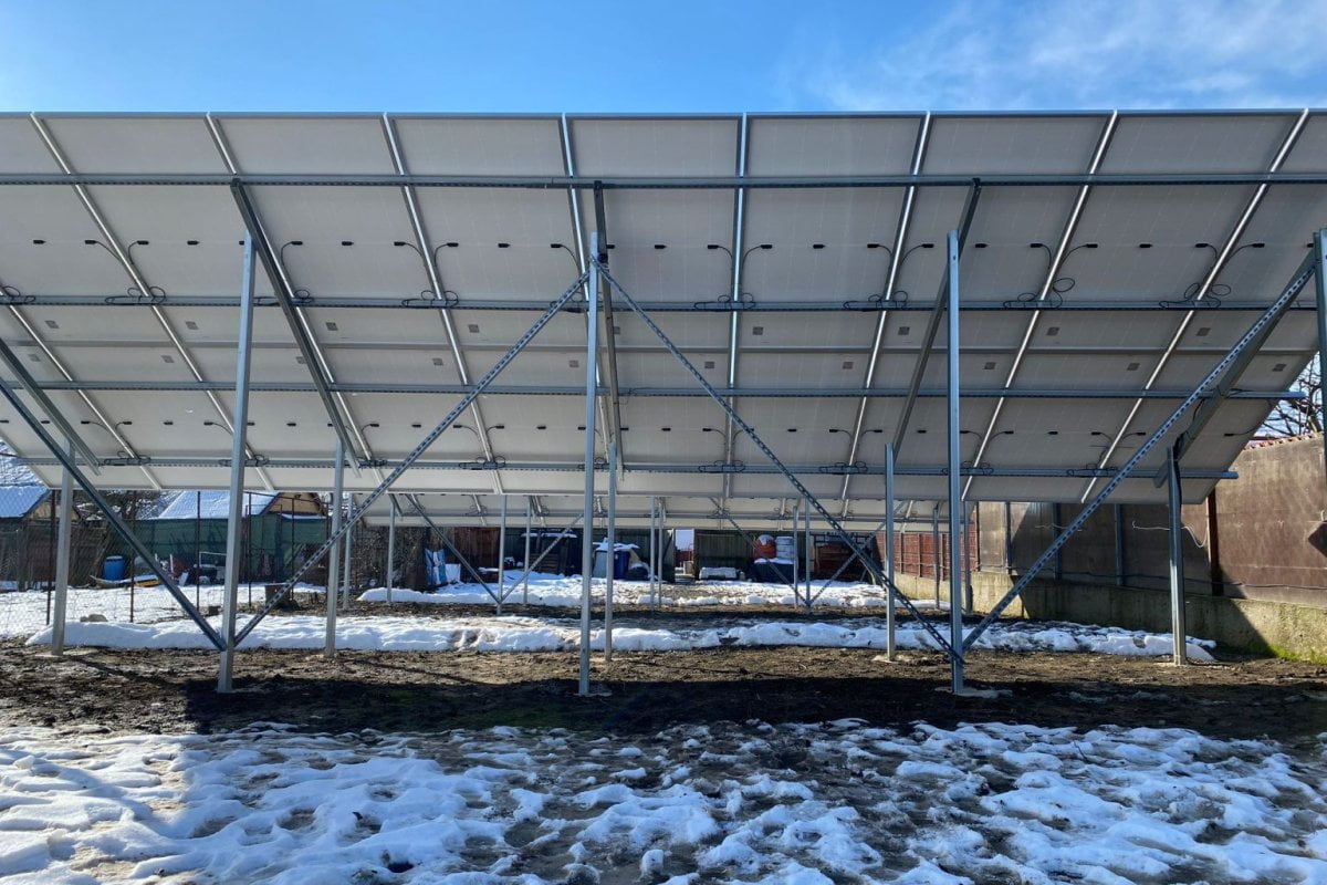 50kW ground mounting system VoltGrid Fotovoltaice proiect sistem 50kw sol zarnescu 2 1